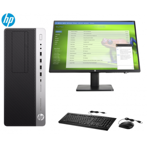 HP(惠普)台式计算机 ProDesk 680 G4 Intel I5-8500/8G/1T/2G独显/DVDRW/21.5寸显示器（Intel 酷睿i5-8代）