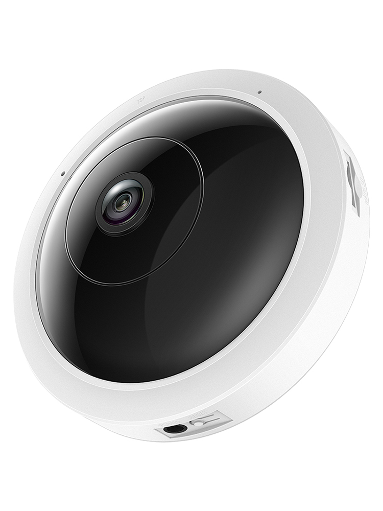 乔安360度全景摄像头连手机远程高清夜视无线家用监控器无死角